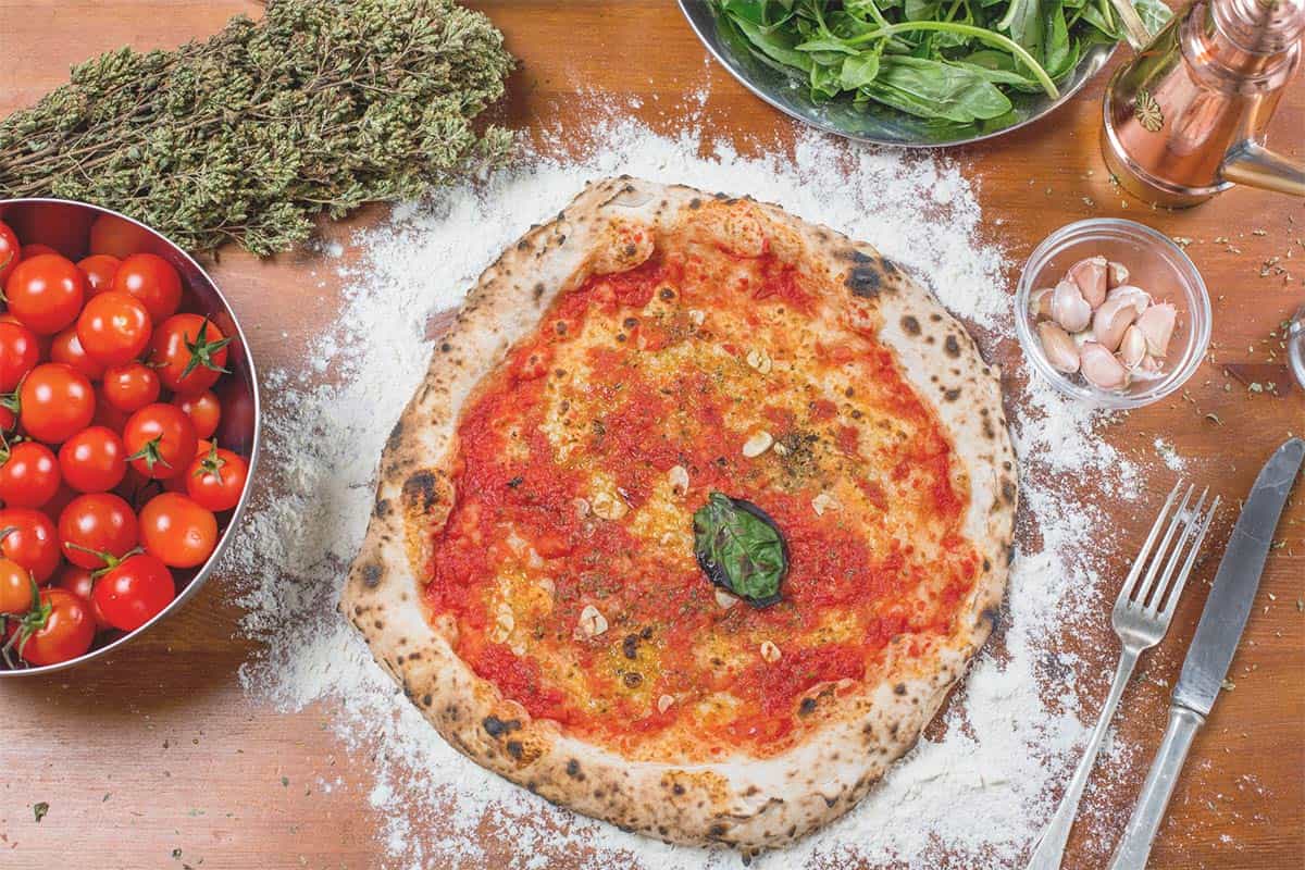The real Pizza alla Marinara